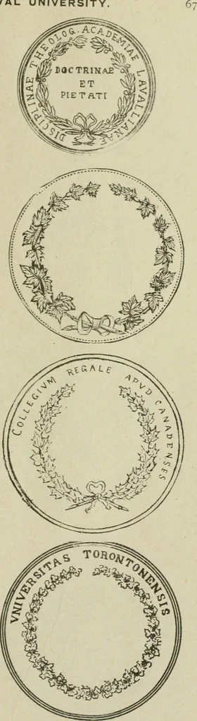 An illustration from Popular illustrated guide to Canadian coins, medals, &. &. = Guide populaire illustré des monnaies et médailles canadiennes, etc., etc. / by P.N. Breton, 1912, leaf 72