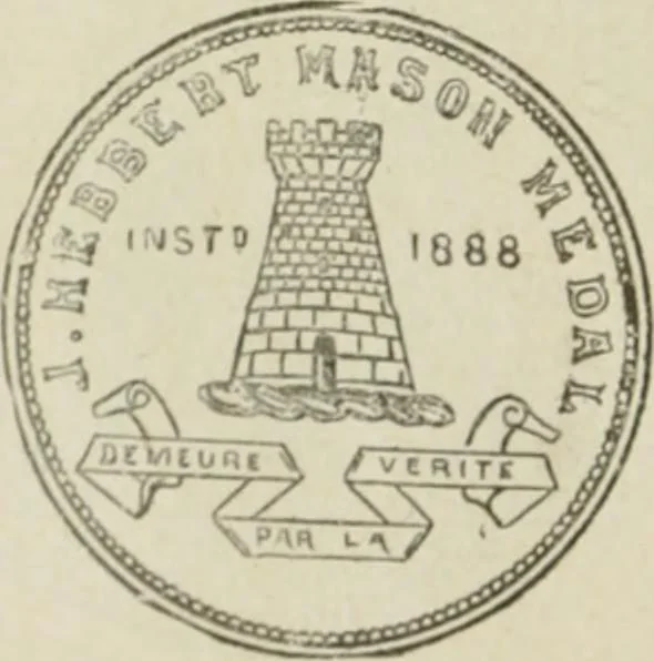 An illustration from Popular illustrated guide to Canadian coins, medals, &. &. = Guide populaire illustré des monnaies et médailles canadiennes, etc., etc. / by P.N. Breton, 1912, leaf 75
