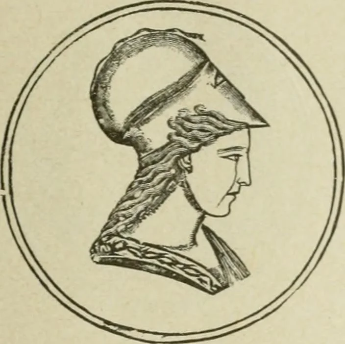 An illustration from Popular illustrated guide to Canadian coins, medals, &. &. = Guide populaire illustré des monnaies et médailles canadiennes, etc., etc. / by P.N. Breton, 1912, leaf 76