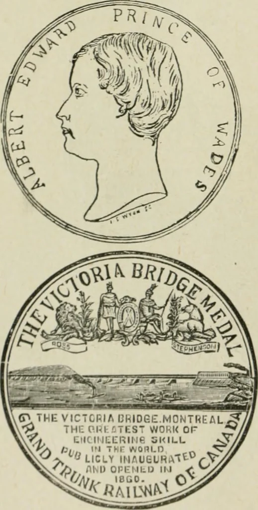 An illustration from Popular illustrated guide to Canadian coins, medals, &. &. = Guide populaire illustré des monnaies et médailles canadiennes, etc., etc. / by P.N. Breton, 1912, leaf 81