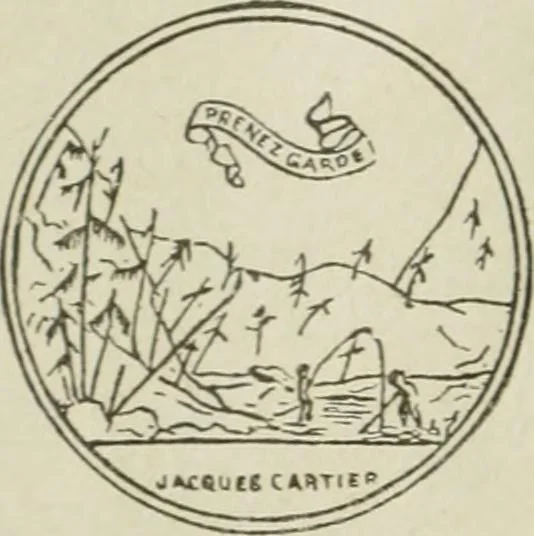 An illustration from Popular illustrated guide to Canadian coins, medals, &. &. = Guide populaire illustré des monnaies et médailles canadiennes, etc., etc. / by P.N. Breton, 1912, leaf 85
