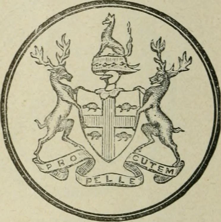 An illustration from Popular illustrated guide to Canadian coins, medals, &. &. = Guide populaire illustré des monnaies et médailles canadiennes, etc., etc. / by P.N. Breton, 1912, leaf 85
