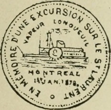 An illustration from Popular illustrated guide to Canadian coins, medals, &. &. = Guide populaire illustré des monnaies et médailles canadiennes, etc., etc. / by P.N. Breton, 1912, leaf 88
