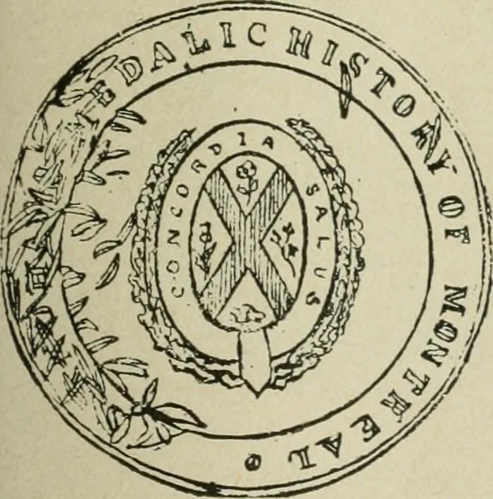 An illustration from Popular illustrated guide to Canadian coins, medals, &. &. = Guide populaire illustré des monnaies et médailles canadiennes, etc., etc. / by P.N. Breton, 1912, leaf 88