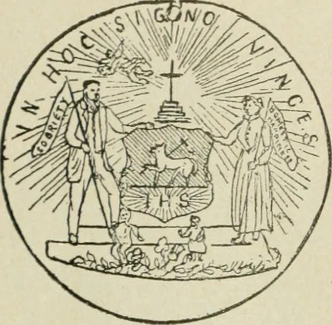 An illustration from Popular illustrated guide to Canadian coins, medals, &. &. = Guide populaire illustré des monnaies et médailles canadiennes, etc., etc. / by P.N. Breton, 1912, leaf 93