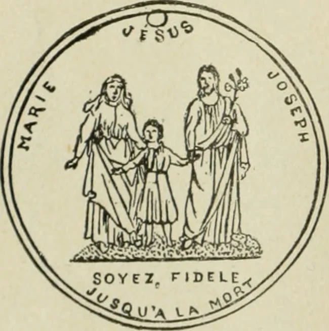 An illustration from Popular illustrated guide to Canadian coins, medals, &. &. = Guide populaire illustré des monnaies et médailles canadiennes, etc., etc. / by P.N. Breton, 1912, leaf 93