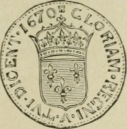 An illustration from Popular illustrated guide to Canadian coins, medals, &. &. = Guide populaire illustré des monnaies et médailles canadiennes, etc., etc. / by P.N. Breton, 1912, leaf 94