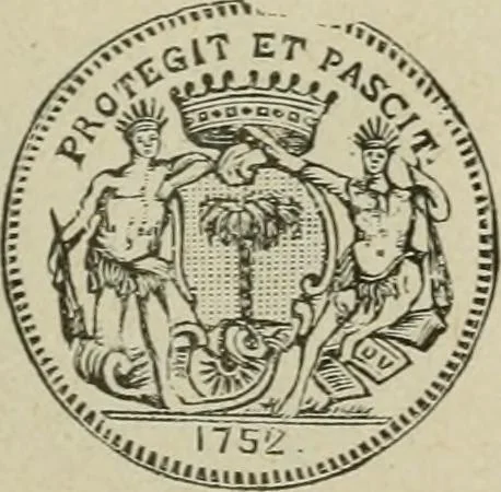 An illustration from Popular illustrated guide to Canadian coins, medals, &. &. = Guide populaire illustré des monnaies et médailles canadiennes, etc., etc. / by P.N. Breton, 1912, leaf 96