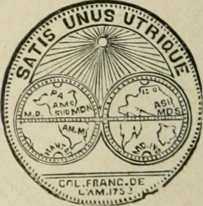 An illustration from Popular illustrated guide to Canadian coins, medals, &. &. = Guide populaire illustré des monnaies et médailles canadiennes, etc., etc. / by P.N. Breton, 1912, leaf 97