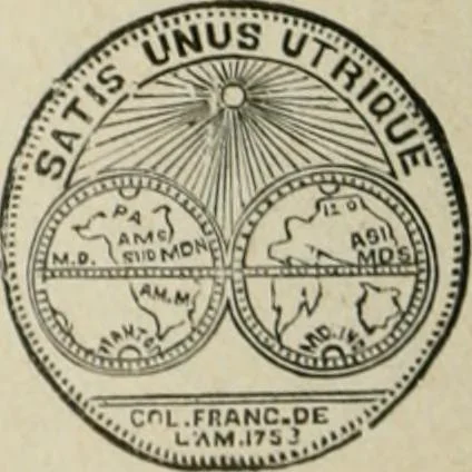 An illustration from Popular illustrated guide to Canadian coins, medals, &. &. = Guide populaire illustré des monnaies et médailles canadiennes, etc., etc. / by P.N. Breton, 1912, leaf 97