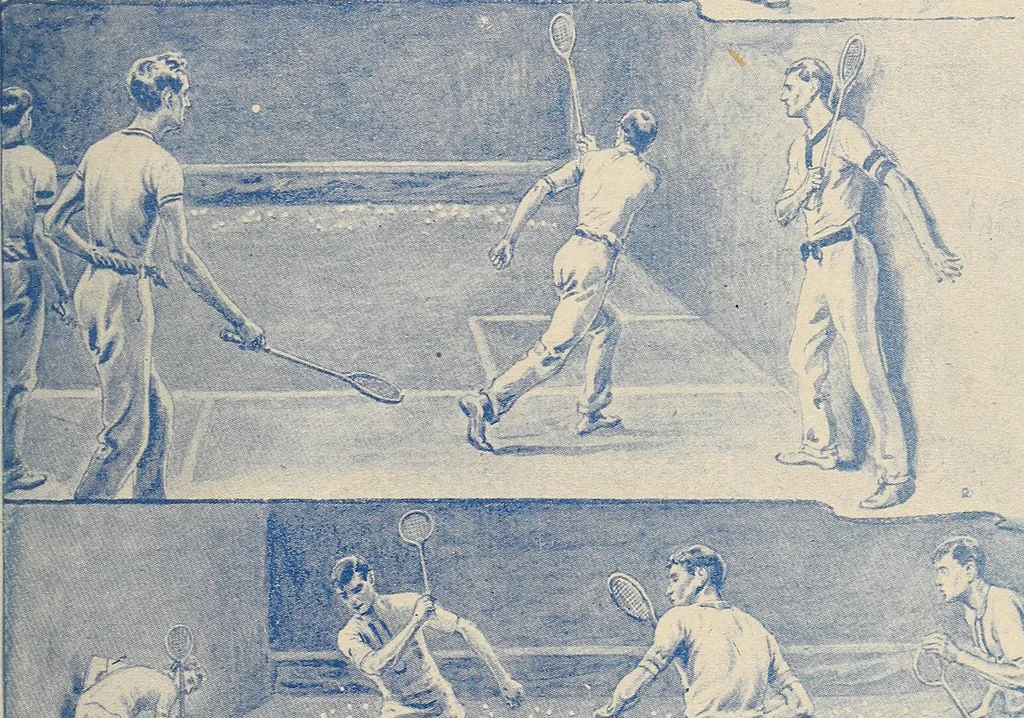 An illustration from Popular pastimes for amusement and instruction : being a standard work on games, plays, magic, and natural phenomena suitable for all occasions : containing parlor games, charming tableaux, tricks of magic, charades and conundrums, curious puzzles, phrenology and mind reading, palmistry or how to read the hand, humorous and pathetic recitations, dialogues, etc., etc. : including the delightful art of entertaining, the whole forming a charming treasury of pastimes for the home, public schools and academies, lodges, social gatherings, Sunday schools, etc., etc., 1901, leaf 20