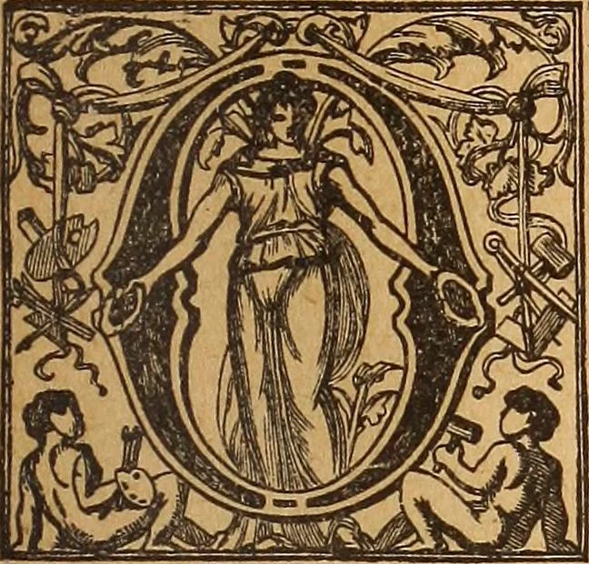 An illustration from Popular pastimes for amusement and instruction : being a standard work on games, plays, magic, and natural phenomena suitable for all occasions : containing parlor games, charming tableaux, tricks of magic, charades and conundrums, curious puzzles, phrenology and mind reading, palmistry or how to read the hand, humorous and pathetic recitations, dialogues, etc., etc. : including the delightful art of entertaining, the whole forming a charming treasury of pastimes for the home, public schools and academies, lodges, social gatherings, Sunday schools, etc., etc., 1901, leaf 22