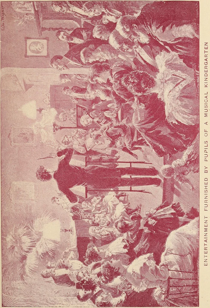 An illustration from Popular pastimes for amusement and instruction : being a standard work on games, plays, magic, and natural phenomena suitable for all occasions : containing parlor games, charming tableaux, tricks of magic, charades and conundrums, curious puzzles, phrenology and mind reading, palmistry or how to read the hand, humorous and pathetic recitations, dialogues, etc., etc. : including the delightful art of entertaining, the whole forming a charming treasury of pastimes for the home, public schools and academies, lodges, social gatherings, Sunday schools, etc., etc., 1901, leaf 242