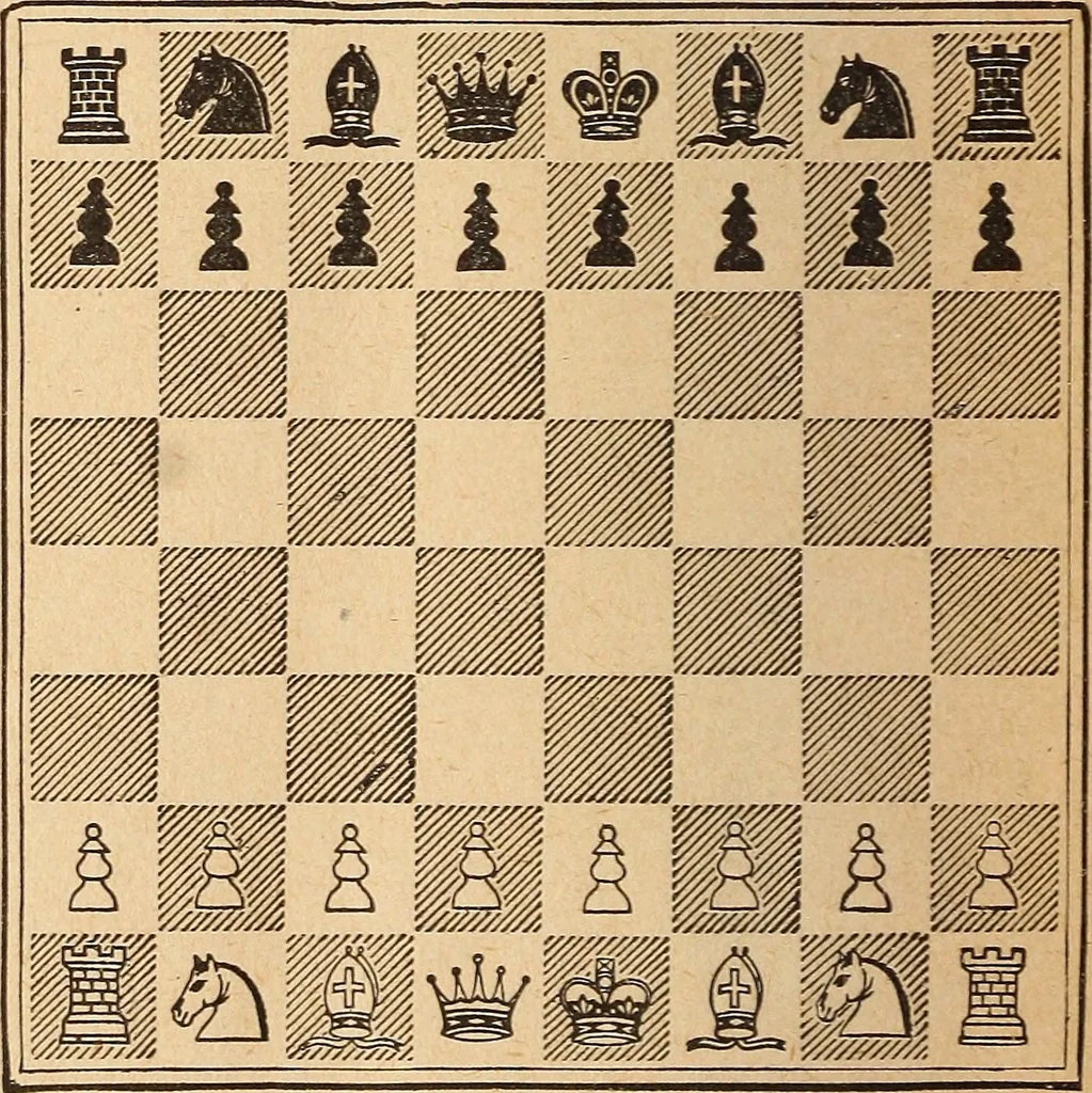 An illustration from Popular pastimes for amusement and instruction : being a standard work on games, plays, magic, and natural phenomena suitable for all occasions : containing parlor games, charming tableaux, tricks of magic, charades and conundrums, curious puzzles, phrenology and mind reading, palmistry or how to read the hand, humorous and pathetic recitations, dialogues, etc., etc. : including the delightful art of entertaining, the whole forming a charming treasury of pastimes for the home, public schools and academies, lodges, social gatherings, Sunday schools, etc., etc., 1901, leaf 65