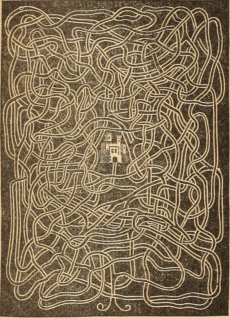 An illustration from Popular pastimes for amusement and instruction : being a standard work on games, plays, magic, and natural phenomena suitable for all occasions : containing parlor games, charming tableaux, tricks of magic, charades and conundrums, curious puzzles, phrenology and mind reading, palmistry or how to read the hand, humorous and pathetic recitations, dialogues, etc., etc. : including the delightful art of entertaining, the whole forming a charming treasury of pastimes for the home, public schools and academies, lodges, social gatherings, Sunday schools, etc., etc., 1901, leaf 83