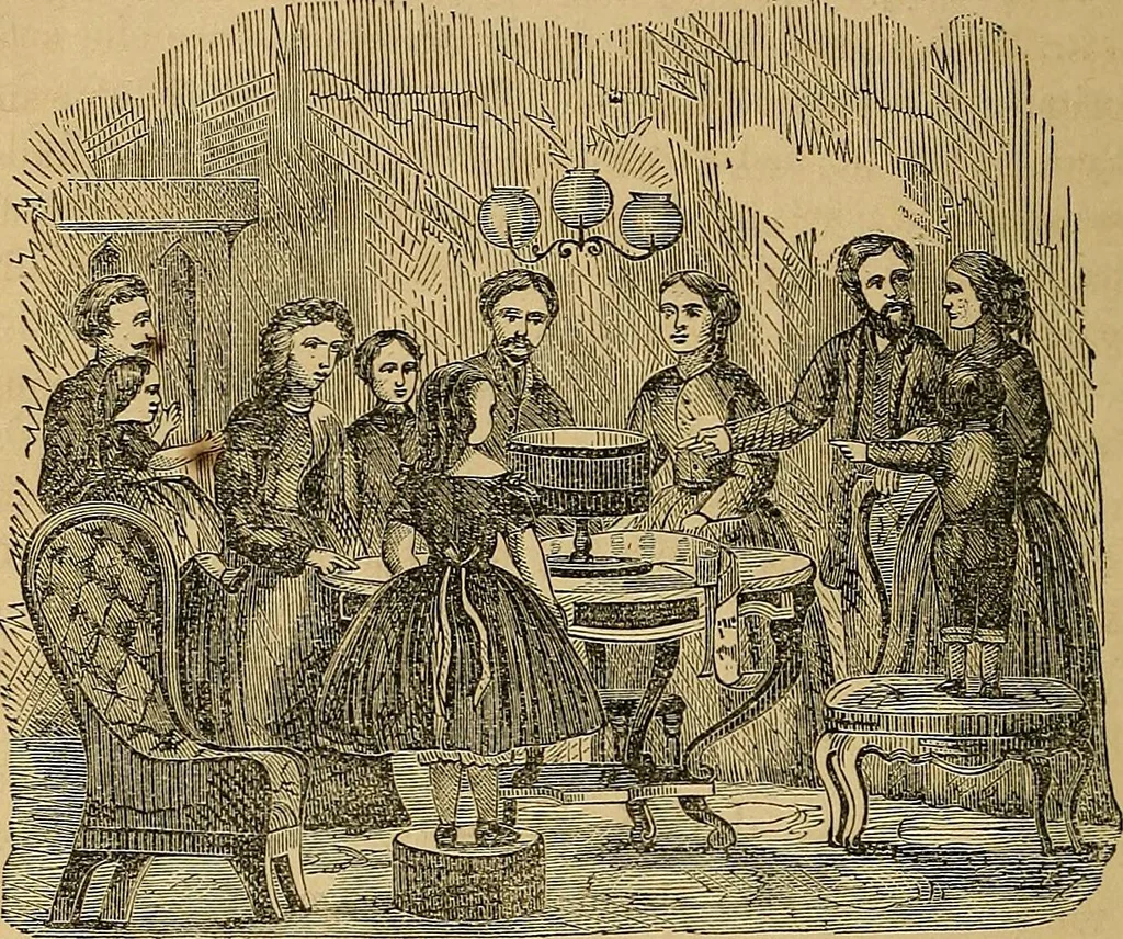 An illustration from Popular pastimes for field and fireside;, 1867, leaf 235
