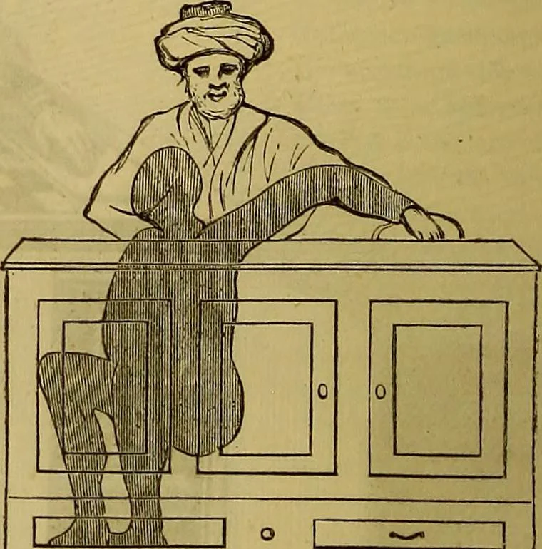 An illustration from The Popular recreator. A key to in-door and out-door amusements .., 1873, leaf 159