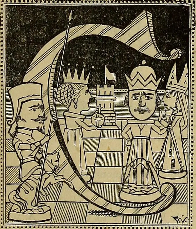 An illustration from The Popular recreator. A key to in-door and out-door amusements .., 1873, leaf 208