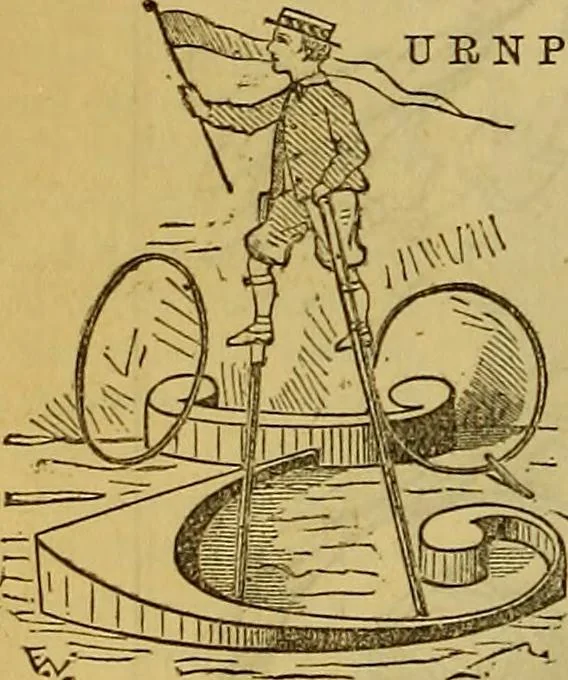 An illustration from The Popular recreator. A key to in-door and out-door amusements .., 1873, leaf 415