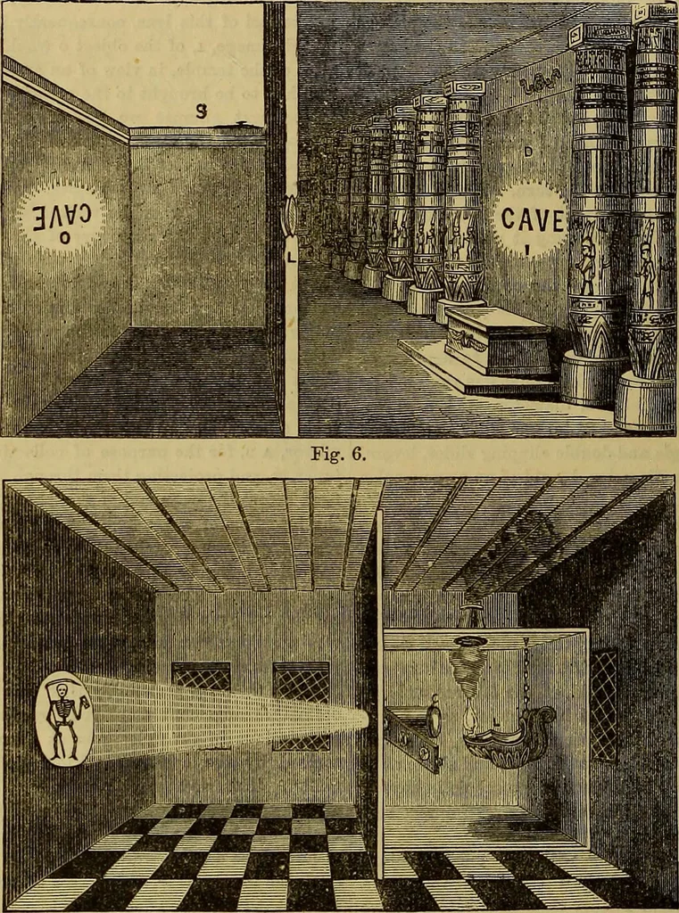 An illustration from The Popular recreator. A key to in-door and out-door amusements .., 1873, leaf 53