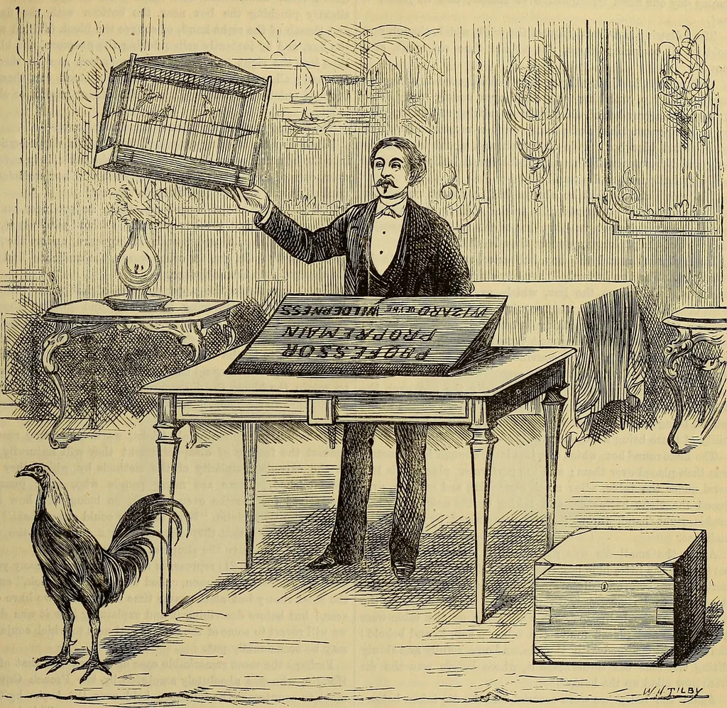 An illustration from The Popular recreator. A key to in-door and out-door amusements .., 1873, leaf 94
