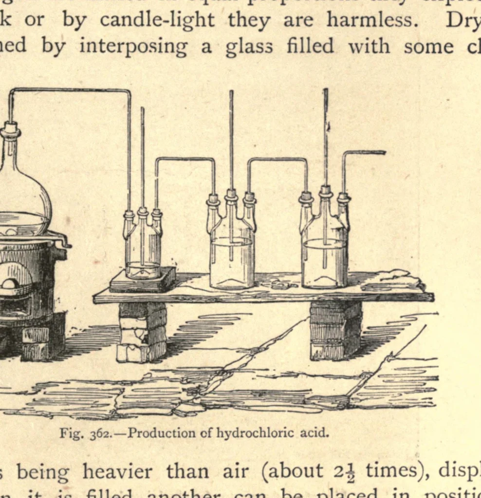 An illustration from Popular scientific recreations in natural philosophy, astronomy, geology, chemistry, 1883, leaf 383