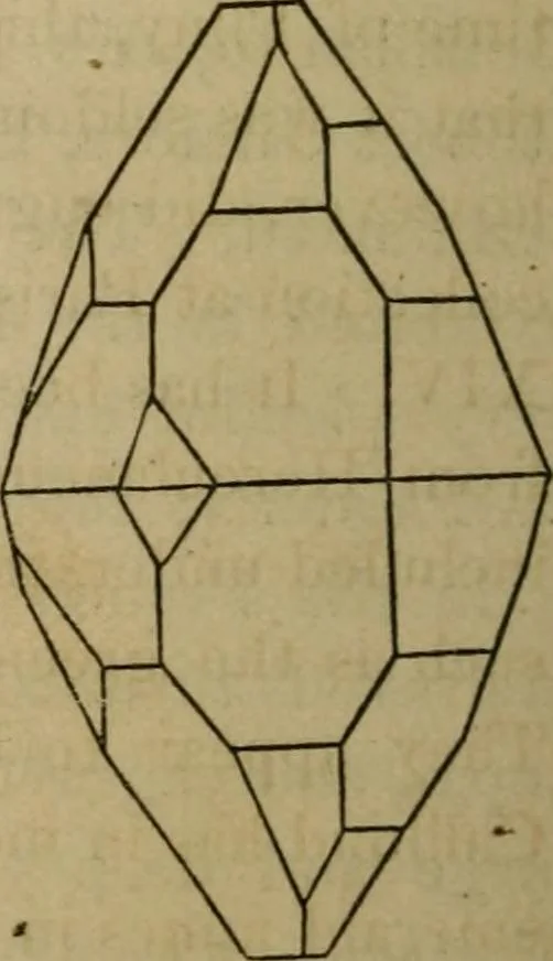 An illustration from A popular treatise on gems, in reference to their scientific value; a guide for the teacher of natural sciences, the jeweller, and amateur: together with a description of the elements of mineralogy, and all ornamental and architectural materials .., 1859, leaf 241