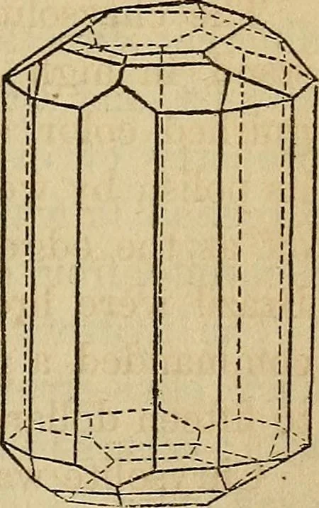 An illustration from A popular treatise on gems, in reference to their scientific value; a guide for the teacher of natural sciences, the jeweller, and amateur: together with a description of the elements of mineralogy, and all ornamental and architectural materials .., 1859, leaf 304