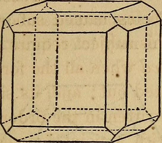 An illustration from A popular treatise on gems, in reference to their scientific value; a guide for the teacher of natural sciences, the jeweller, and amateur: together with a description of the elements of mineralogy, and all ornamental and architectural materials .., 1859, leaf 40