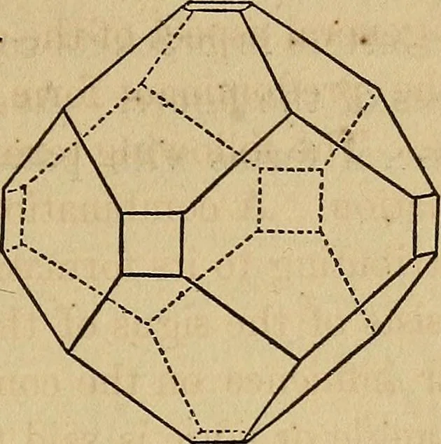 An illustration from A popular treatise on gems, in reference to their scientific value; a guide for the teacher of natural sciences, the jeweller, and amateur: together with a description of the elements of mineralogy, and all ornamental and architectural materials .., 1859, leaf 40