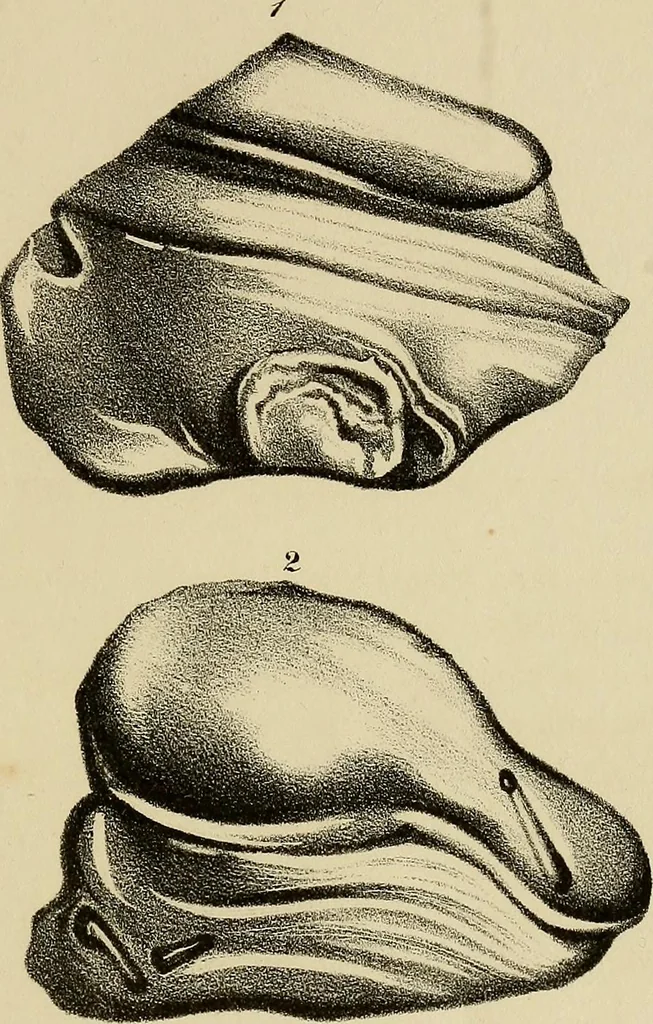 An illustration from A popular treatise on gems, in reference to their scientific value; a guide for the teacher of natural sciences, the jeweller, and amateur: together with a description of the elements of mineralogy, and all ornamental and architectural materials .., 1859, leaf 450
