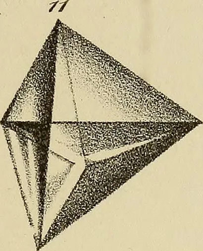 An illustration from A popular treatise on gems, in reference to their scientific value; a guide for the teacher of natural sciences, the jeweller, and amateur: together with a description of the elements of mineralogy, and all ornamental and architectural materials .., 1859, leaf 456