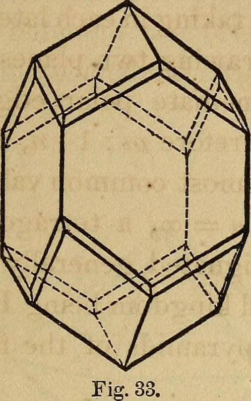 An illustration from A popular treatise on gems, in reference to their scientific value; a guide for the teacher of natural sciences, the jeweller, and amateur: together with a description of the elements of mineralogy, and all ornamental and architectural materials .., 1859, leaf 46