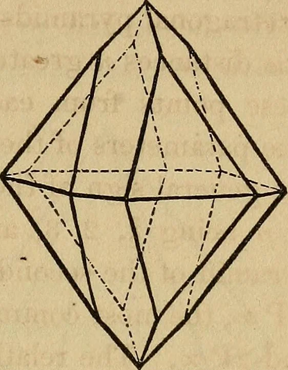 An illustration from A popular treatise on gems, in reference to their scientific value; a guide for the teacher of natural sciences, the jeweller, and amateur: together with a description of the elements of mineralogy, and all ornamental and architectural materials .., 1859, leaf 46