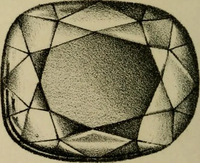 An illustration from A popular treatise on gems, in reference to their scientific value; a guide for the teacher of natural sciences, the jeweller, and amateur: together with a description of the elements of mineralogy, and all ornamental and architectural materials .., 1859, leaf 465