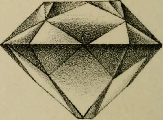 An illustration from A popular treatise on gems, in reference to their scientific value; a guide for the teacher of natural sciences, the jeweller, and amateur: together with a description of the elements of mineralogy, and all ornamental and architectural materials .., 1859, leaf 465