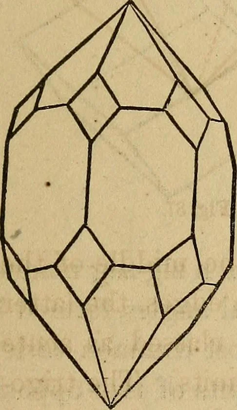 An illustration from A popular treatise on gems, in reference to their scientific value; a guide for the teacher of natural sciences, the jeweller, and amateur: together with a description of the elements of mineralogy, and all ornamental and architectural materials .., 1859, leaf 48