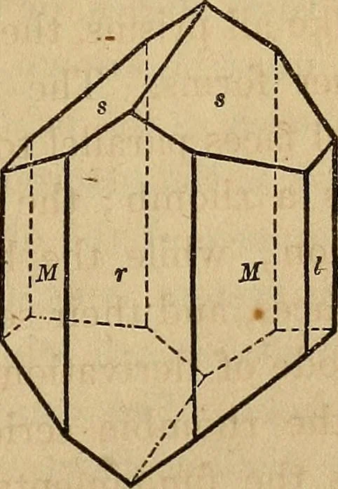 An illustration from A popular treatise on gems, in reference to their scientific value; a guide for the teacher of natural sciences, the jeweller, and amateur: together with a description of the elements of mineralogy, and all ornamental and architectural materials .., 1859, leaf 58