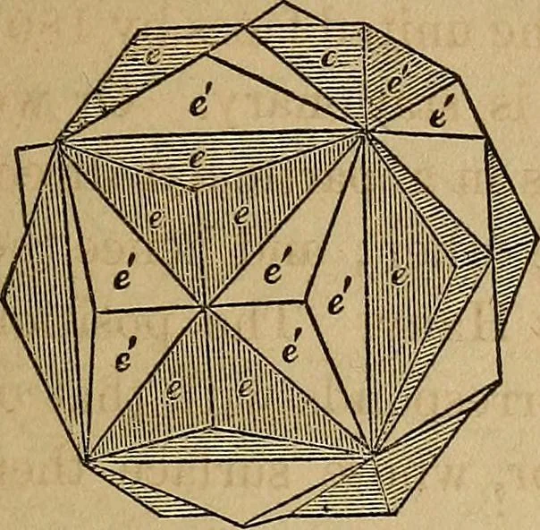 An illustration from A popular treatise on gems, in reference to their scientific value; a guide for the teacher of natural sciences, the jeweller, and amateur: together with a description of the elements of mineralogy, and all ornamental and architectural materials .., 1859, leaf 70