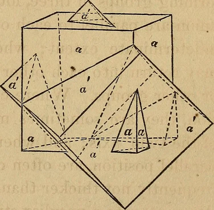 An illustration from A popular treatise on gems, in reference to their scientific value; a guide for the teacher of natural sciences, the jeweller, and amateur: together with a description of the elements of mineralogy, and all ornamental and architectural materials .., 1859, leaf 70