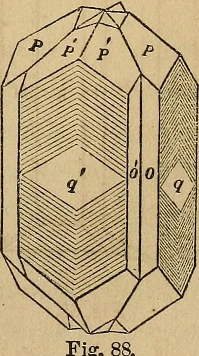An illustration from A popular treatise on gems, in reference to their scientific value; a guide for the teacher of natural sciences, the jeweller, and amateur: together with a description of the elements of mineralogy, and all ornamental and architectural materials .., 1859, leaf 74