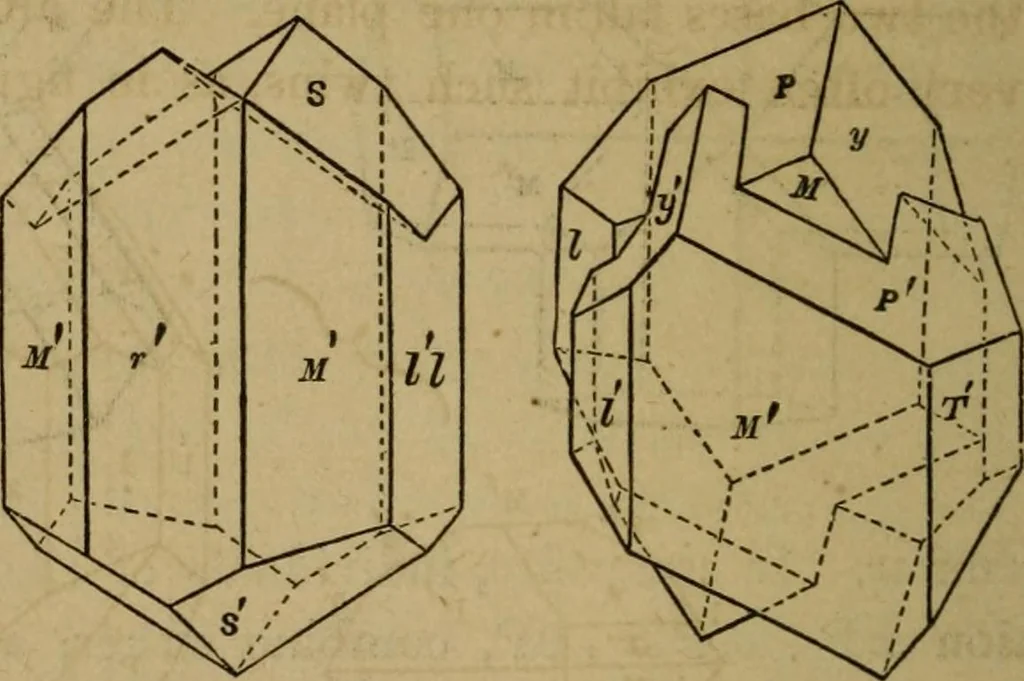 An illustration from A popular treatise on gems, in reference to their scientific value; a guide for the teacher of natural sciences, the jeweller, and amateur: together with a description of the elements of mineralogy, and all ornamental and architectural materials .., 1859, leaf 75