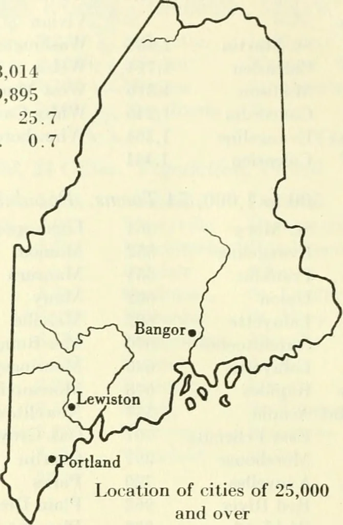 An illustration from Population and its distribution, 1921, leaf 125