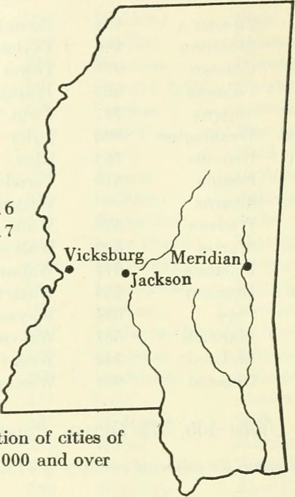 An illustration from Population and its distribution, 1921, leaf 157