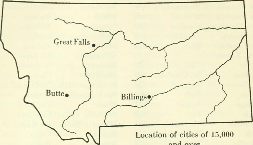 An illustration from Population and its distribution, 1921, leaf 169