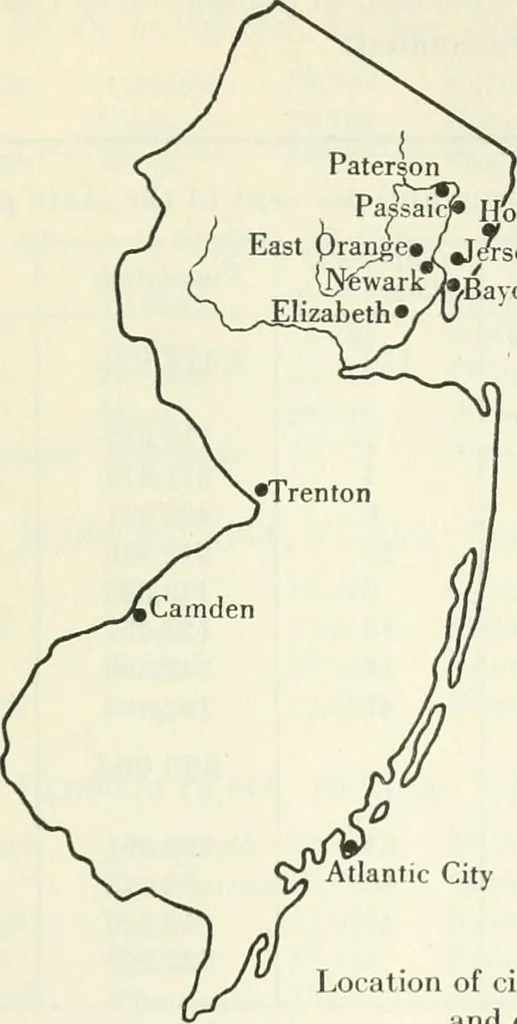 An illustration from Population and its distribution, 1921, leaf 186