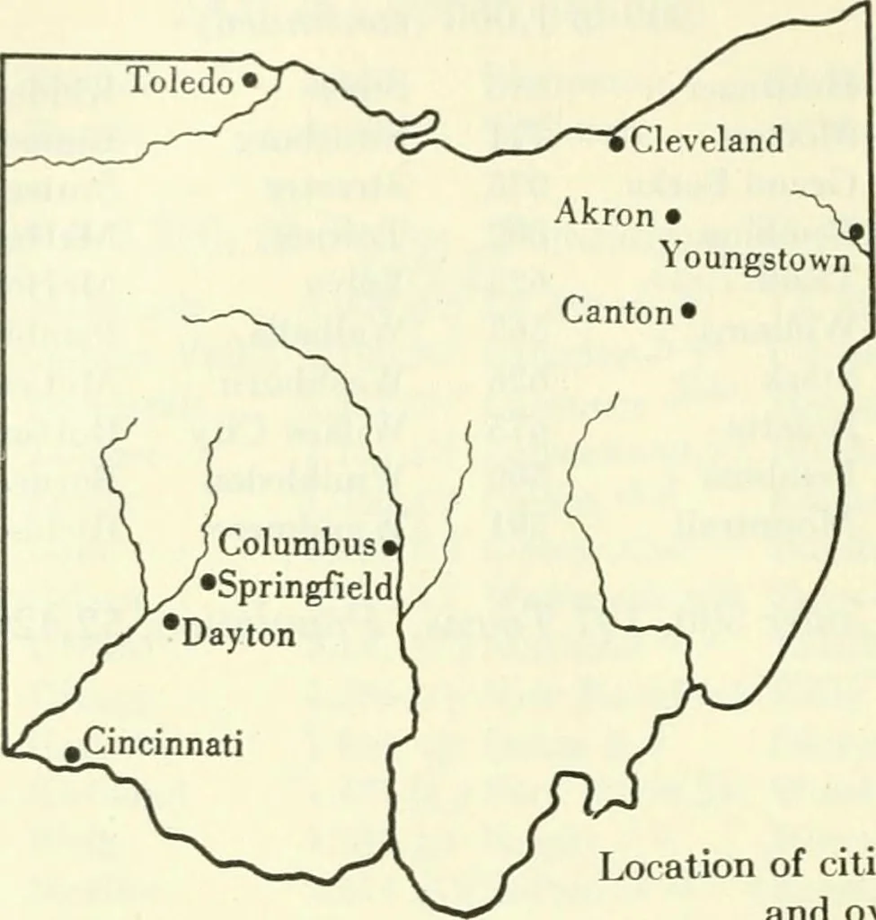 An illustration from Population and its distribution, 1921, leaf 213
