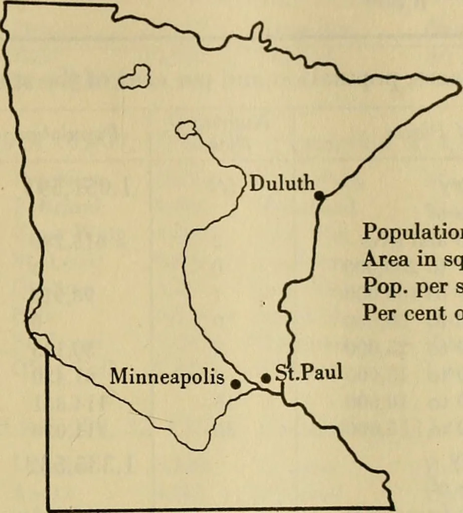 An illustration from Population and its distribution, comp. from the figures of 1920 United States census, including distribution of retail and wholesale dealers, 1921, leaf 152