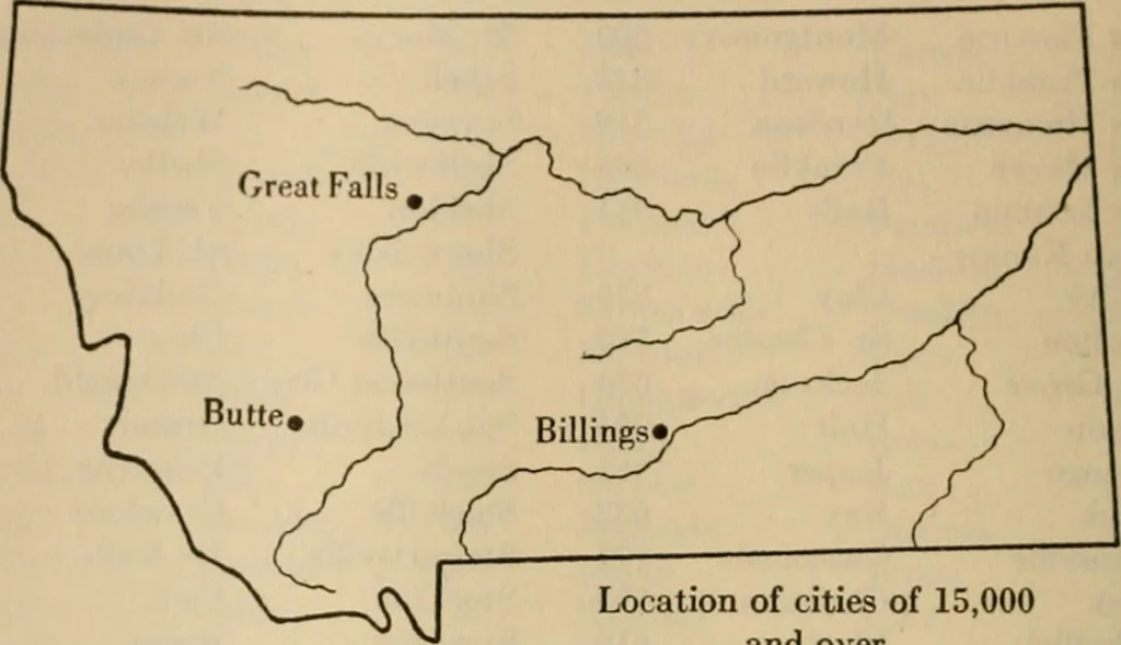 An illustration from Population and its distribution, comp. from the figures of 1920 United States census, including distribution of retail and wholesale dealers, 1921, leaf 171