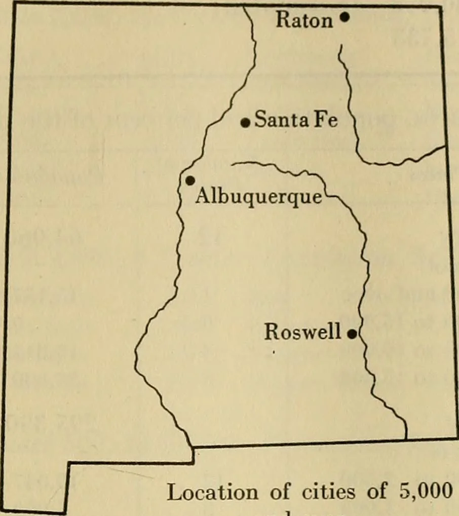 An illustration from Population and its distribution, comp. from the figures of 1920 United States census, including distribution of retail and wholesale dealers, 1921, leaf 194